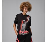 Jordan Sport Heritage Dri-FIT T-Shirt mit Grafik für Damen - Schwarz M (EU 40-42) IO8722-010