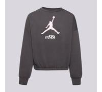 JORDAN SWEATSHIRT JUMPMAN CLUB PLEATED FLC CREW GIRL Schwarz Für Jugendliche
