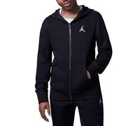 Jordan Sweatshirt Jungen mit Kapuze und Reißverschluss Brooklyn French Terry Schwarz Größe S (128-137 CM) Code 95D388-023