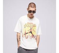 JORDAN T-SHIRT M J NC COMIC SS CREW US:L Weiss