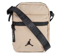 JORDAN - Tasche - Reißverschluss - Verstellbarer Riemen - Vordertasche mit Reißverschluss - Logo JORDAN, Beige/Schwarz, One size