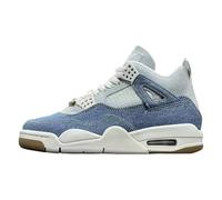 Air Jordan 4 Retro Tex W "Denim" - Size: 43 Sail/Sail-Gum lt Brown-Worn Blue-Metallic Gold