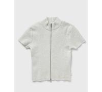 Jordan WMNS Air Jordan Zippered Knit Top women Tops & Tanks white in Größe:M