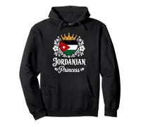 Jordanian Princess Jordan Flag Proud Jordanian Girl Pullover Hoodie