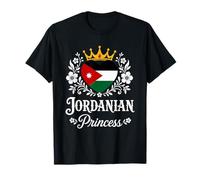 Jordanian Princess Jordan Flag Proud Jordanian Girl T-Shirt