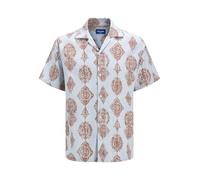 JACK&JONES - JORHYDRA NOTO SHIRT SS LN skyway - Gr. - L