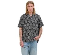 JACK&JONES - JORHYDRA NOTO SHIRT SS LN black - Gr. - M