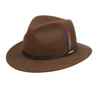 Jorland Softfelt Traveller Wollhut by Stetson dunkelbraun M (56-57 cm)