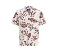 JACK & JONES Male Hawaii-Hemd Relaxed Fit Hawaii-Hemd