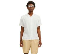 Jack & Jones Luke Crinkle Kurzarmhemd (Herstellerartikelnummer: 12255781-CloudDancer-XXL)