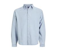 JACK&JONES - JORNORREBRO DENIM SHIRT LS SN light blue denim - Gr. - XL
