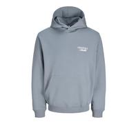 Jack & Jones Herren Hoodie Kapuzenpullover JORNORREBRO TYPO BACK SWEAT HOOD - Relaxed Fit