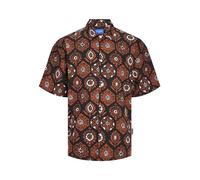 JORNOTO Linen AOP Shirt SS LN