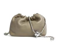 Joryin Kleine Umhängetasche für Damen, trendy, Knödeltasche, Clutch, Geldbörse für Damen, Abendtasche, Wolkengeldbörse, veganes Leder, Hobo-Tasche, Leder-Nude