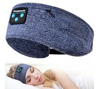 Joseche Schlafmaske mit Bluetooth-Kopfhörern, Bluetooth-Stirnband zum Schlafen, Sport-Schlafmaske für Seitenschläfer, Geschenkidee und Reiseutensilien für Frauen, Mann, Ehefrau, Ehemann, Vater, Mutter
