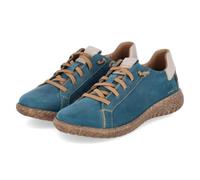 Schnürschuh JOSEF SEIBEL "Angelina 06, teal-kombi", Damen, Gr. 39, blau (teal, kombi), Schuhe Schnürschuh (55034447-39) teal, kombi