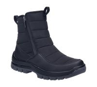 Josef Seibel Herrenstiefel Alaska 51 – Weite G, Wechselfußbett, wasserdicht – Schwarz 41 EU