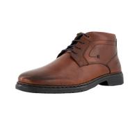 Josef Seibel Herren Schnürstiefeletten Alastair 17,Weite K (Extra weit),Wechselfußbett,Bootee,Booties,halbstiefel,Cognac,45 EU