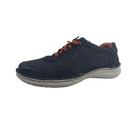 Josef Seibel Herren Sneaker Anvers 97 – Weite K (Extra weit) – Wechselfußbett – Indigo-Kombi 43