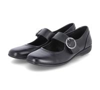 Josef Seibel Ballerinas FENJA 18 Schwarz - Gr. 37 - Leder und Textil