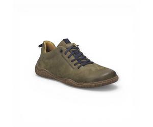 Josef Seibel Barfussschuhe Sneaker Wallace 04 (Nubukleder) olivegrün Herren, Größe Euro (US) 43