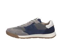 Josef Seibel Herren Low-Top Sneaker Blake.02,Weite H (Weit),Wechselfußbett,Freizeitschuhe,Turnschuhe,Laufschuhe,blau-Multi,42 EU