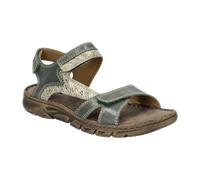 Josef Seibel Damen Riemchensandalen Brenda 03,Weite G (Normal),Freizeitschuhe,offene Schuhe,Strandschuhe,bequem,Schilf-Multi,37 EU