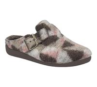 Hausschuh JOSEF SEIBEL "Cara 01, beige-multi", Damen, Gr. 40, beige (beige, multi), Obermaterial: 100% Textilmaterial TEXMAT., Schuhe Hausschuh (64314527-40) beige, multi