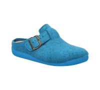 Josef Seibel Hausschuhe Filzpantoffel Cara 01 blau Damen, Größe Euro (US) 38