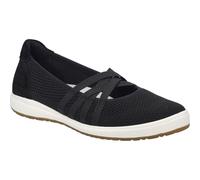 Josef Seibel Damen Klassische Ballerinas Caren 67,Weite G (Normal),Wechselfußbett,Halbschuhe,Sommerschuhe,Slipper,flach,schwarz,36 EU