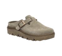 Josef Seibel Damen Pantoffeln Carmaux.05,Weite G (Normal),Wechselfußbett,hofschuh,pantine,treter,finken,schlapen,patschen,Taupe,41 EU