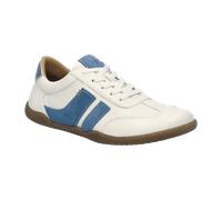 Josef Seibel Damen Sneaker Leder im Retro Look Wechselsohle 84811 Cassandra 11, Größe:38 EU, Farbe:Weiß