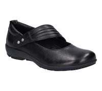 Josef Seibel Damen Riemchenballerinas Charlotte 03,Weite G (Normal),Pumps,Halbschuhe,Sommerschuhe,Slipper,flach,Black-Black,37 EU