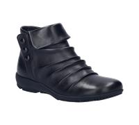 Josef Seibel Damen Klassische Stiefeletten Charlotte.14,Weite G (Normal),Bootee,Booties,halbstiefel,Kurzstiefel,Black-Black,39 EU