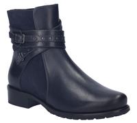 Stiefelette JOSEF SEIBEL "Chiara 03, dunkelblau", Damen, Gr. 36, blau (dunkelblau), Obermaterial: 100% Rindsleder Leather cow., Schuhe Stiefelette (37444543-36) dunkelblau