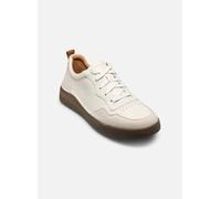 Josef Seibel Sneaker Cleve 01 – Leder, weiß, Schnürschuh, Wechselfußbett – Herren Größe 45