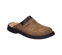 Josef Seibel Herren Clogs Max, Männer Slipper,Weite G (Normal),Schlupfschuhe,schluepfschuhe,Slip-ons,Backless Slipper,Castagne,40 EU