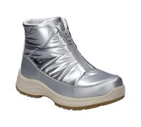Josef Seibel Damen Winterstiefel Colorado 55,Weite G (Normal),Wechselfußbett,wasserdicht,reißverschluss,Boots,Silber,40 EU