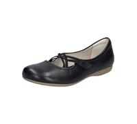 Ballerina JOSEF SEIBEL "Fiona 39, schwarz", Damen, Gr. 42, schwarz, Obermaterial: 100% Rindsleder Leather cow., Schuhe Ballerina (56691240-42) schwarz