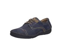 Josef Seibel Damen Businessschuhe Fergey.41,Weite G (Normal),Wechselfußbett,klassisch,elegant,Schnuerschuhe,Low-tie,Ocean-Kombi,41 EU