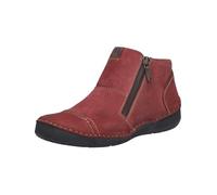 Josef Seibel Damen Businessschuhe Fergey.46,Weite G (Normal),Wechselfußbett,Schnuerschuhe,Schnuerer,straßenschuhe,rot-Kombi,41 EU