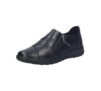 Josef Seibel Damen Businessschuhe Steffi.64,Weite G (Normal),Wechselfußbett,wasserdicht,Schnuerer,straßenschuhe,Black-Black,39 EU