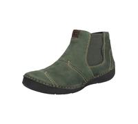 Josef Seibel Damen Chelsea Boots Fergey 55,Weite G (Normal),Wechselfußbett,Schlupfstiefel,Stiefel,Booties,halbstiefel,grün,38 EU