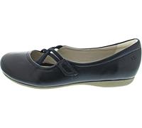Josef Seibel Damen Klassische Ballerinas Fiona 39,Weite G (Normal),Ballett-Schuhe,Ballet-Flats,flach,Ausgehschuhe,Ocean,42 EU