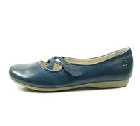 Josef Seibel Damen Fiona 39 87239 Geschlossene Ballerinas, Blau (Ocean 530), 42 EU