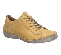 Schnürschuh JOSEF SEIBEL "Fergey 56, safran", Damen, Gr. 43, gelb (safran), Obermaterial: 100% Rindsleder Leather cow., Schuhe Schnürschuh (51634915-43) safran