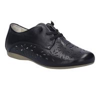 Slipper JOSEF SEIBEL "Fiona 83", Damen, Gr. 41, schwarz, Leder, elegant, Schuhe, Schlupfschuh, Komfortschuh mit elastischen Senkeln (18526941-41) schwarz