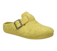 Hausschuh JOSEF SEIBEL "Cara 01, gelb", Damen, Gr. 37, gelb, Obermaterial: 100% Textilmaterial TEXMAT., Schuhe Hausschuh (32150807-37) gelb