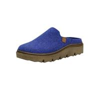 Hausschuh JOSEF SEIBEL "Carmaux 01, slate blue", Damen, Gr. 40, blau (slate blau), Obermaterial: 100% Textilmaterial TEXMAT., Schuhe Hausschuh (57408267-40) slate blau