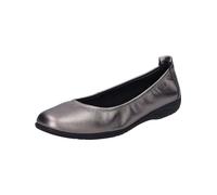 Josef Seibel Damen Klassische Ballerinas Fenja 01,Weite G (Normal),Ballet-Flats,Ausgehschuhe,Abendschuhe,Slip-ons,Pumps,Basalt,41 EU